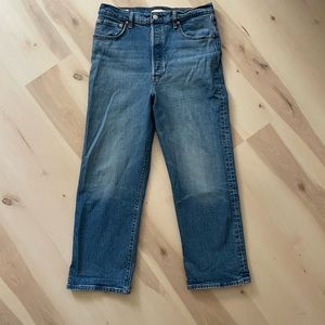 Levi Ribcage Straight 32 Jeans